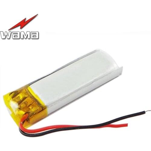 4pcs/lot Wama 301030 70mAh Li-ion Lithium Polymer 3.7V Rechargeable Batteries for Bluetooth Speakers Earphones MP4 MP3 GPS