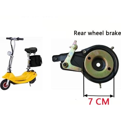 70 holding brake dolphin brake Mini scooter brake pad brake disc brake drum