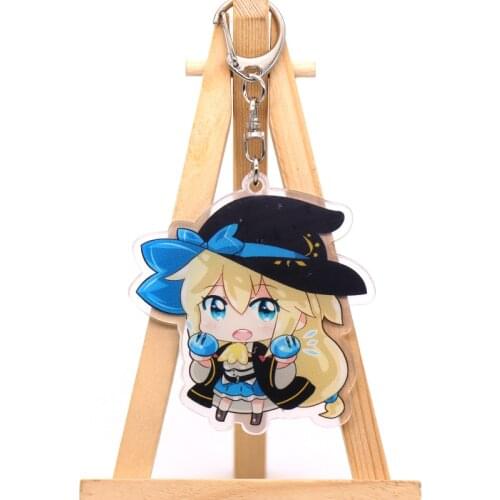 Anime Slime Taoshite 300-nen Shiranai Uchi ni Level Max ni Nattemashita Azusa Aizawa Acrylic Keychain Pendant Bag Keyring Toy