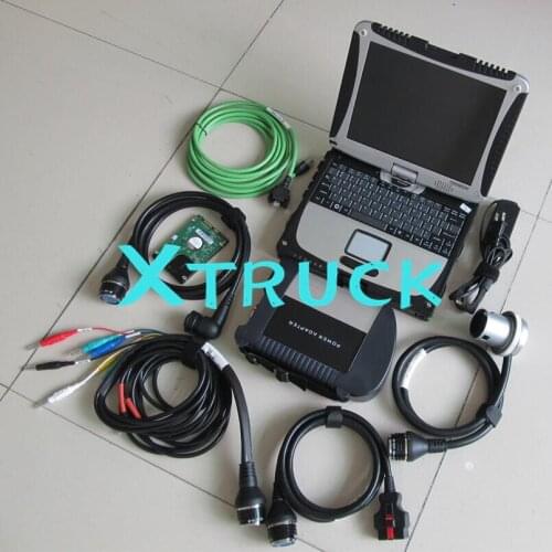 Toughbook Cf19 for Benz C4 MB STAR SD C4 truck car diagnostic tool scanner+Speed limite function xentry das wis epc