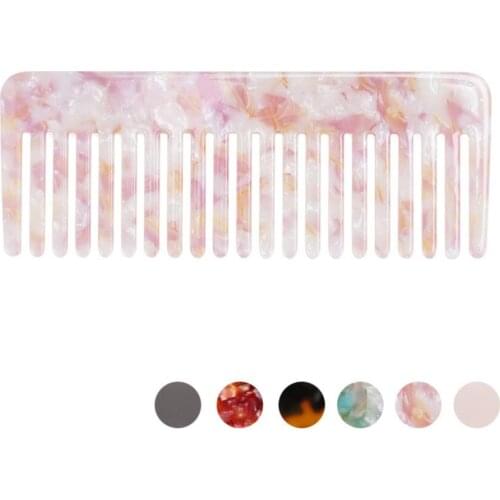 New Hair Combs - Korean Styles Hairpin for Women Lady Trendy Hair Accessory - Celluloid Acetate Hair Ornament for Tiara Using