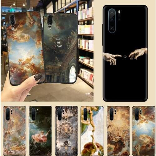 Palace versailles Adam Aesthetic Art Phone Case For Huawei P9 P10 P20 P30 Pro Lite smart Mate 10 Lite 20 Y5 Y6 Y7 2018 2019