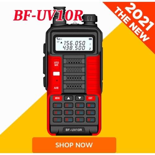 Two Way Radio Baofeng UV10R Walkie Talkies Long Range Ham CB Radio Station HF Transceiver Portable Radio For Hunting Forest City