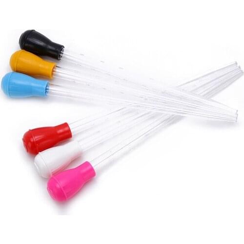 Clean Tool Pipette Fish Tank Siphon Pump Pipette BBQ Tool Supply Tube Aquarium Water Changer Aquarium 28/43CM 30/50ML