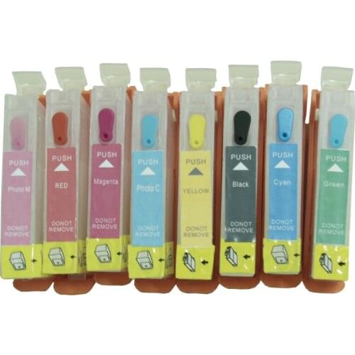 Einkshop CLI-42 Refillable Ink Cartridge For Canon CLI42 CLI 42 PIXMA Pro-100 100S Pro100 Printer With one time chips