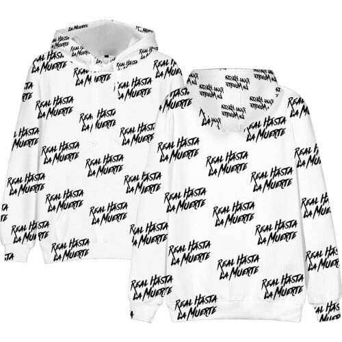 Mens Letters Sweatshirts Anuel AA Hoodies Women Harajuku Pullover Casual Hoodies Anuel AA 3D Sweatshirt Streetwear Hoodies