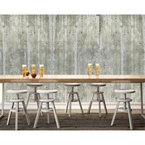 Papier peint Custom Wallpaper Concrete cement wall Background Wall Painting papel de parede 3d wallpaper duvar kagidi Beibehang