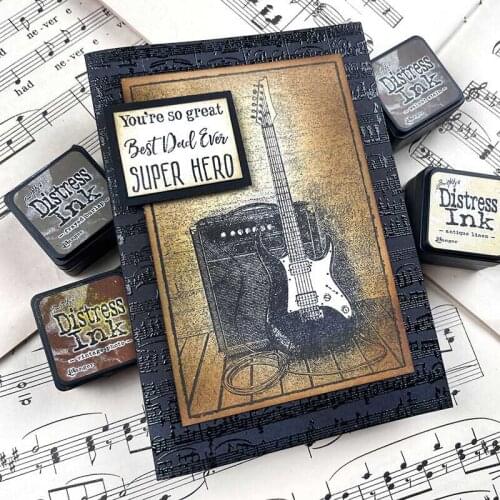 Awesome Electric Guitar Transparent Clear Silicone Stamp You Are Awesome Photo Album Decorative Clear Stamp