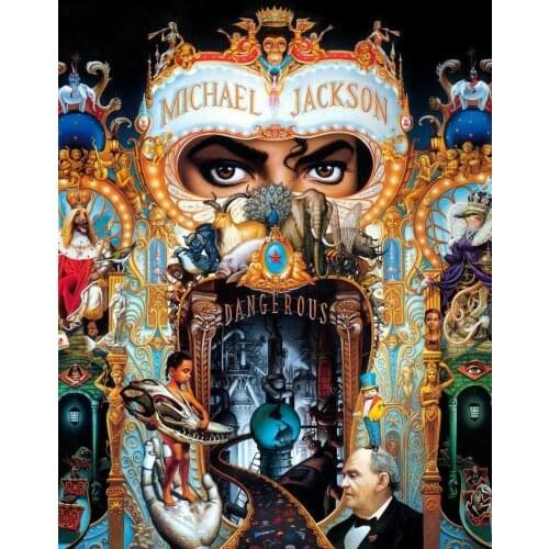 MICHAEL JACKSON Dangerous Art Film Print Silk Poster Home Wall Decor 24x36inch