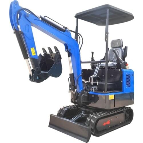 Three Cylinder Laidong Engine Chinese Excavators EPA 1.7ton Micro Small Crawler Digger for Sale