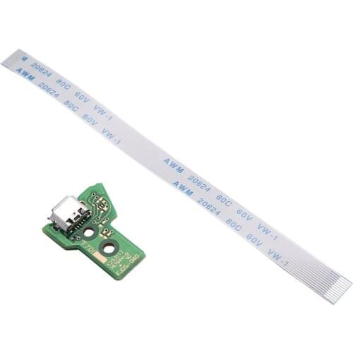 Cable USB Charging Port Socket Board with 14 Pin for Playstation 4 for PS4 Controller Replacement Parts Sony 0.01kg BSIDE