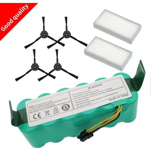 7pcs NI-MH 14.4V High quality Battery 3500mAh for panda X500 Battery for Ecovacs Mirror CR120 Vacuum cleaner for Dibea X500 X580