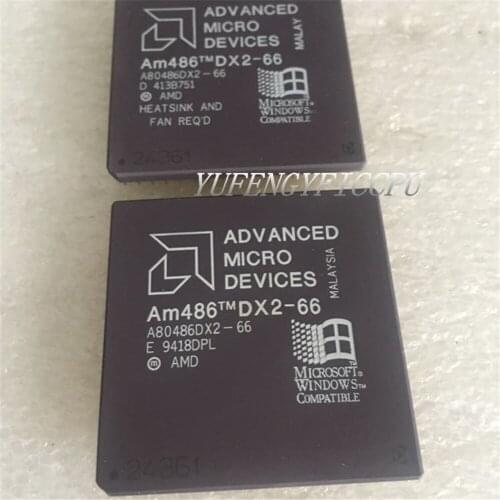 A80486DX2-66 Antique cpu collection testimony of history antique computer accessories
