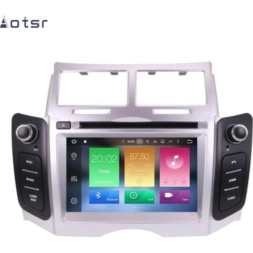 AOTSR Android 9.0 / 10.0 Radio For Toyota Yaris 2005 - 2011 Car GPS Navigation 2 Din Bluetooth DSP Multimedeia Player AutoRadio