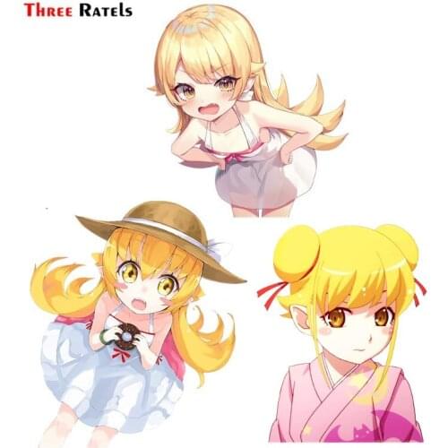 Three Ratels FC675 oshino shinobu monogatari Car Stickers for mercedes macbook decal
