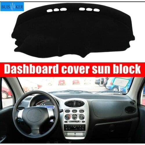 For Chery QQ A1 QQ3 QQ6 Sweet IQ MVM110 A1 08-11 Dashboard Cover Sun Shade Dash Mat Pad Carpet Car Stickers Interior Accessories