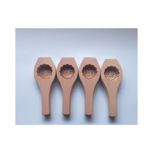 Wood Mooncake Baking Mold Cookies Mold 3D Sun Flower Fondant cake Tools Decorating Kitchen Party DIY Accessories lin4940