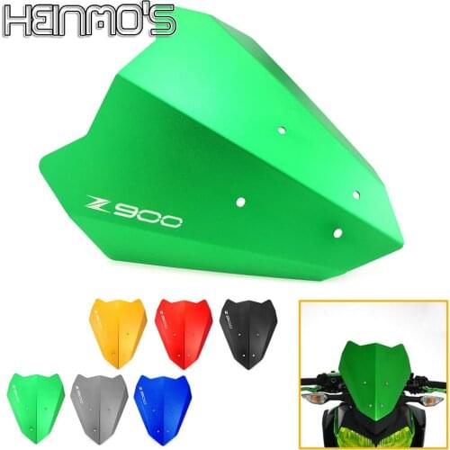 For Kawasaki Z900 Z 900 Z-900 2017 2018 2019 Motorcycle Wind Deflector Shield Screen Protector Windshield Windscreen Guard Cover