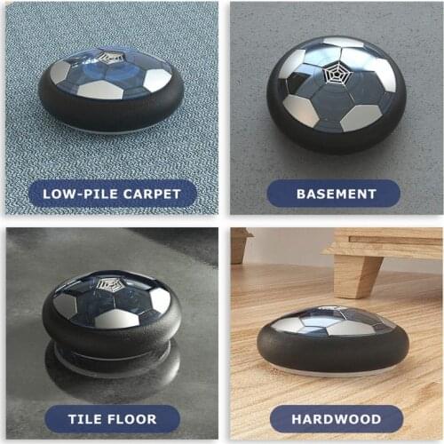 Electric USB Charging Air Power Football Toys Suspension Hover Soccer Indoor Play Games for Kids Children C5AA