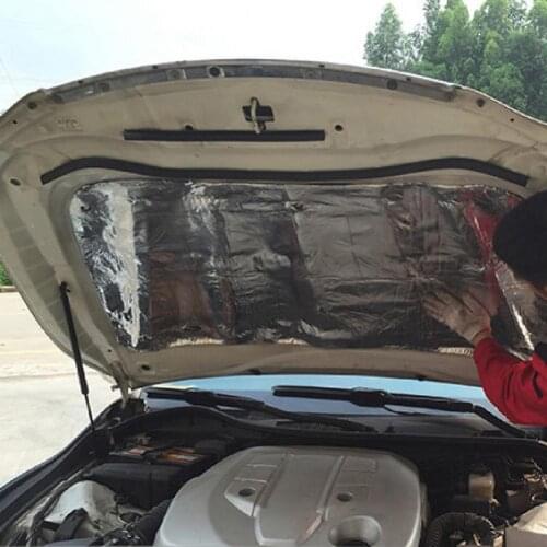 Sound Insulation Pad Dustproof Wide Application Waterproof Dustproof Noise Insulation Mat Heat Shield Mat for Roof