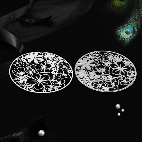 Metal Cutting Dies Scrapbooking for Card Making DIY Embossing Cuts New Craft Die Flower Hollow Cover