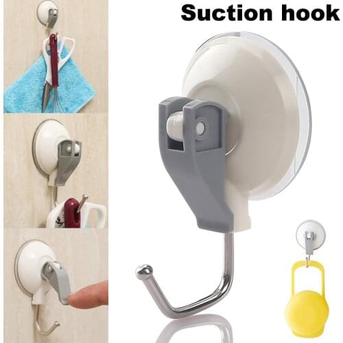 Vacuum Suction Cup Sucker Wall Door Hook Hanger 3kg Payload for Bathroom Kitchen WXV Sale