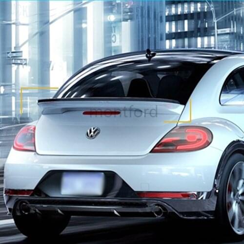 For Volkswagen Beetle GSR/G20 2013 2014 2015 2016 2017 ABS Plastic Unpainted Primer Color Rear Spoiler Trunk Wing Lip Boot Cover