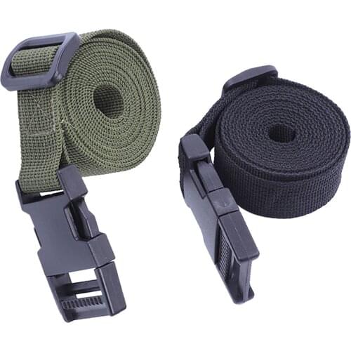1.4M Nylon Buckle Tie-Down Belt Cargo Straps For Car Motorcycle Bike With PP Buckle Tow Rope Strong Card Buckle Belt