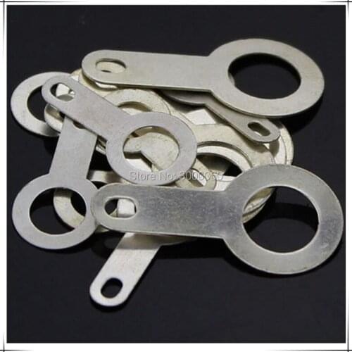 2.2mm Inner DIameter Tin Plated Brass Washer Gasket Single Head Brass Welding Washer Brass Lugs 500pcs/lot