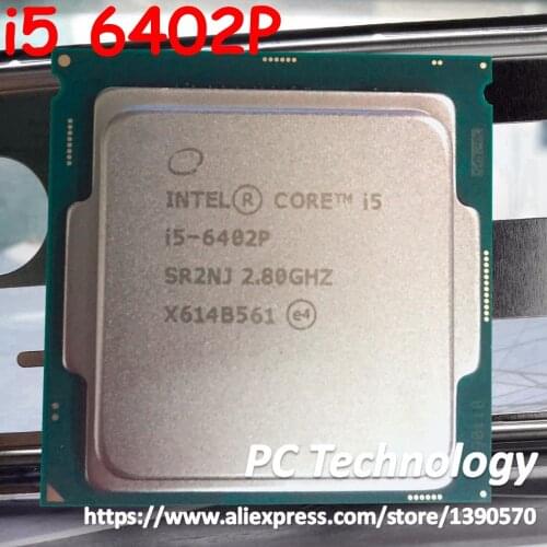Original Intel Core processor i5 6402P Quad core 2.8GHz 6MB Cache i5-6402P LGA1151 CPU free shipping