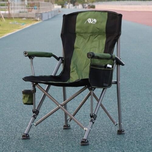 Outdoor folding chair portable beach chair fishing chair camping barbecue leisure home sketching