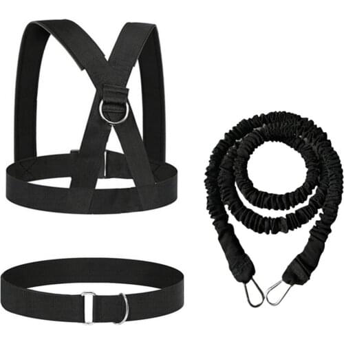 Fitness Double Pull Resistance Rope Set Sport Physical Training Band Rope Speed Strength Training For Boxing Soccer Basketball