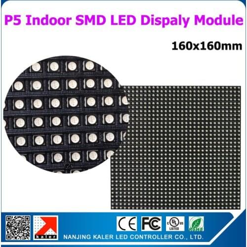 TEEHO wholesale 36pcs/sqm led dot matrix display module p5 indoor rgb 32*32 1/8scan led panel 3in1 SMD full color p5 led