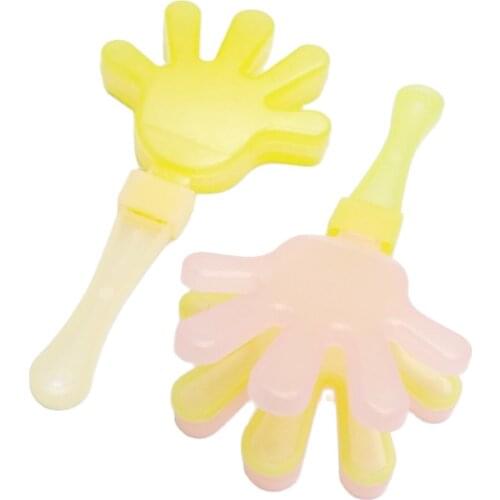 1-2X Glow In The Dark 17cm Hand Clapper Birthday Party Noise Maker Favors Pinata Bag Filler Novelties Gift Loot Gag Boy Kids Toy