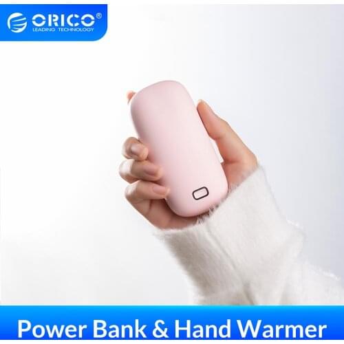ORICO Portable Hand Warmer Type C Rechargeable 4000mAh Power Bank Emergency Charging for Xiaomi Handy Warmer Heater