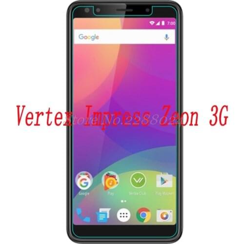 Smartphone 9H Tempered Glass for Vertex Impress Zeon 3G GLASS Explosion-proof Protective Film Screen Protector cover phone