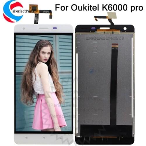 For 5.5" Oukitel K6000 Pro LCD Display+Touch Screen Digitizer Assembly 100% Tested 1920x1080P replacement For Oukitel K6000 Pro
