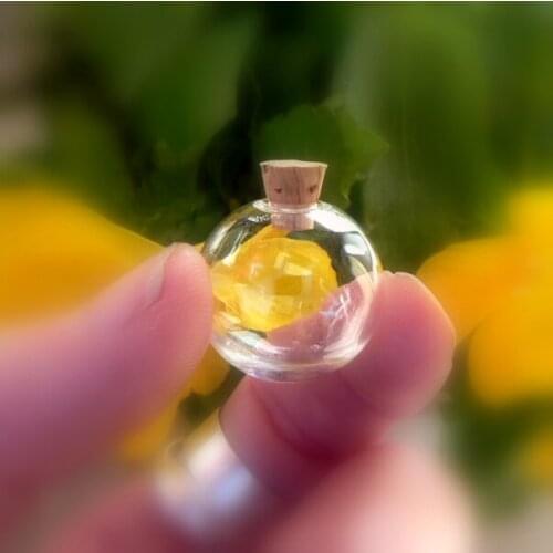 50pcs/lot DIA. 18mm glass globes with one hole cork plug Round ball Shape globe Glass Bubble Vial Bottle pendants jewelry