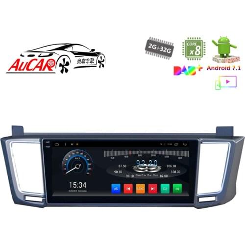 Android 10 10.25" Car multimedia for Toyota RAV4 2013 - Car DVD Player wide screen Bluetooth GPS Radio WIFI 4G Stereo