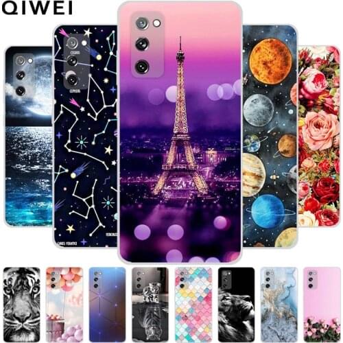 For Samsung Galaxy S20 FE Case CLear TPU Soft Phone Cases For Samsung S20 Fan Edition Protective Cover Coque S20FE 5G 4G S 20 fe