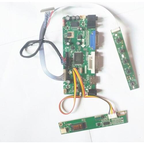 For B154EW01 V7 V8 HDMI-Compatible+VGA+DVI 1280*800 15.4" M.NT68676 controller card LVDS 30Pin CCFL LCD monitor