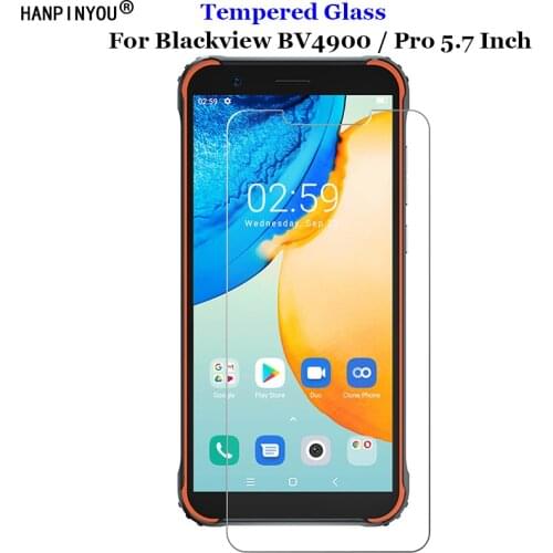 For Blackview BV4900 / Pro 5.7" Clear Tempered Glass 9H 2.5D Premium Screen Protector Film