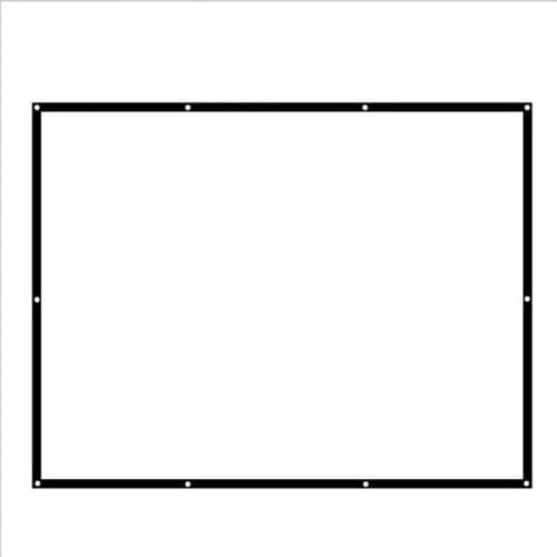 Fast Shipping Fabric Projection Screen 100 Inch 16:9 Ratio For Home Cinema HD Manual Projector Screens 2.2x1.24 Meter Best Price