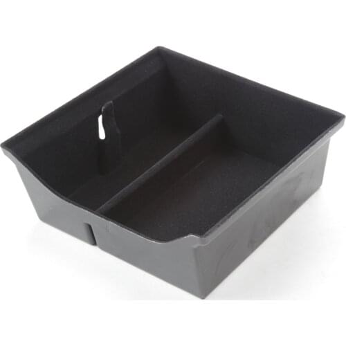 For Tesla Model 3 Y 2021 Car Central Armrest Storage Box Organizer Console Flocking/ABS Organizer Containers Holder Accessories