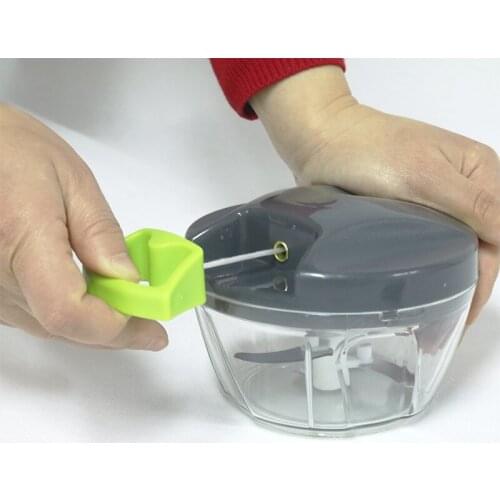 Multifunction High Quality New High Speedy Design Vegetable Fruit Twist Shredder Manual Meat Grinder Chopper Garlic Cutter