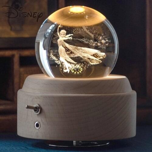 Disney Frozen Crystal Ball Elsa Princess Elsa Music Box Music Box Girl Childrens Birthday Gifts