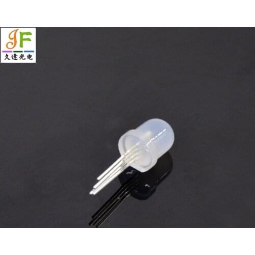 10Pcs WS2811 APA106 P9823 F5 5mm F8 8mm Round RGB LED chipset Full color LED Chip 5V Pack