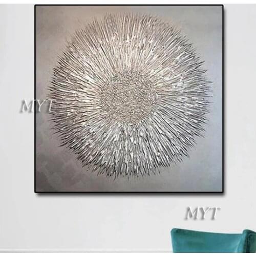 New Arrival Home Wall Flower Canvas Art Handmade Abstract Flower Oil Painting Canvas Wall Art Modern Home Decoration Piece Art