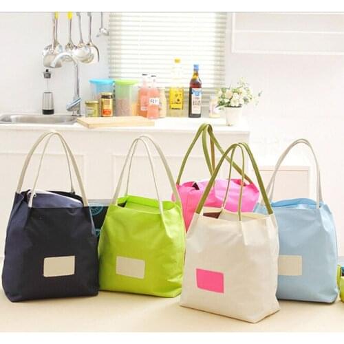 Creative Leisure Insulation Bag Oxford Cloth Portable Portable Student Office Worker Lunch Bag Outdoor Picnic Bag