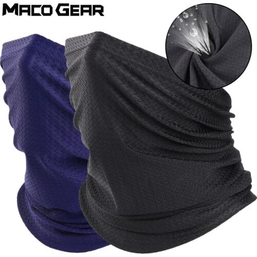 Summer Breathable Bandana Cycling Half Face Mask Ski Bicycle Hunting Fishing Running Bike Hiking Stretch Cool Scarf Women Men